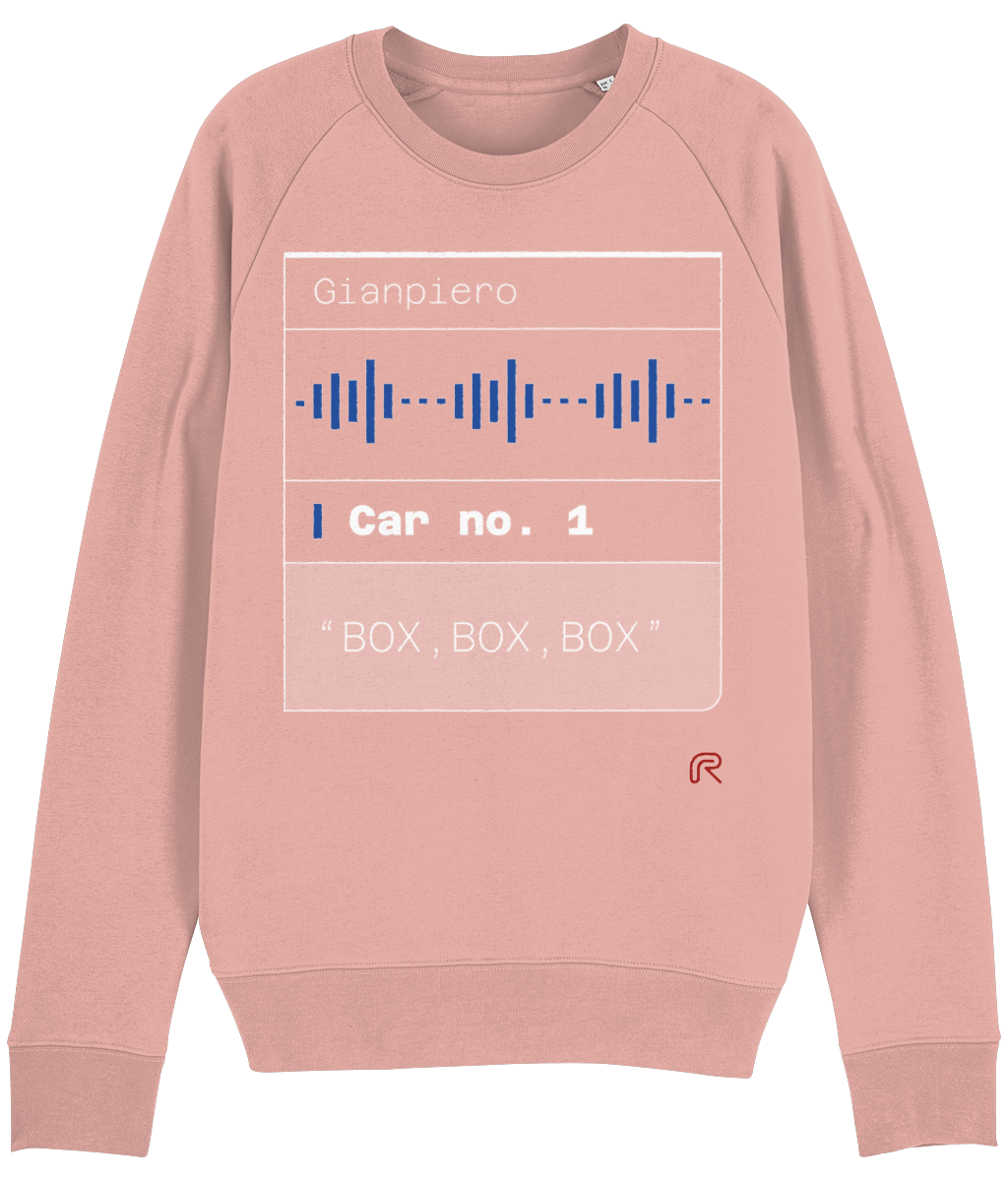 Sweater "Box box box" Div. kleuren