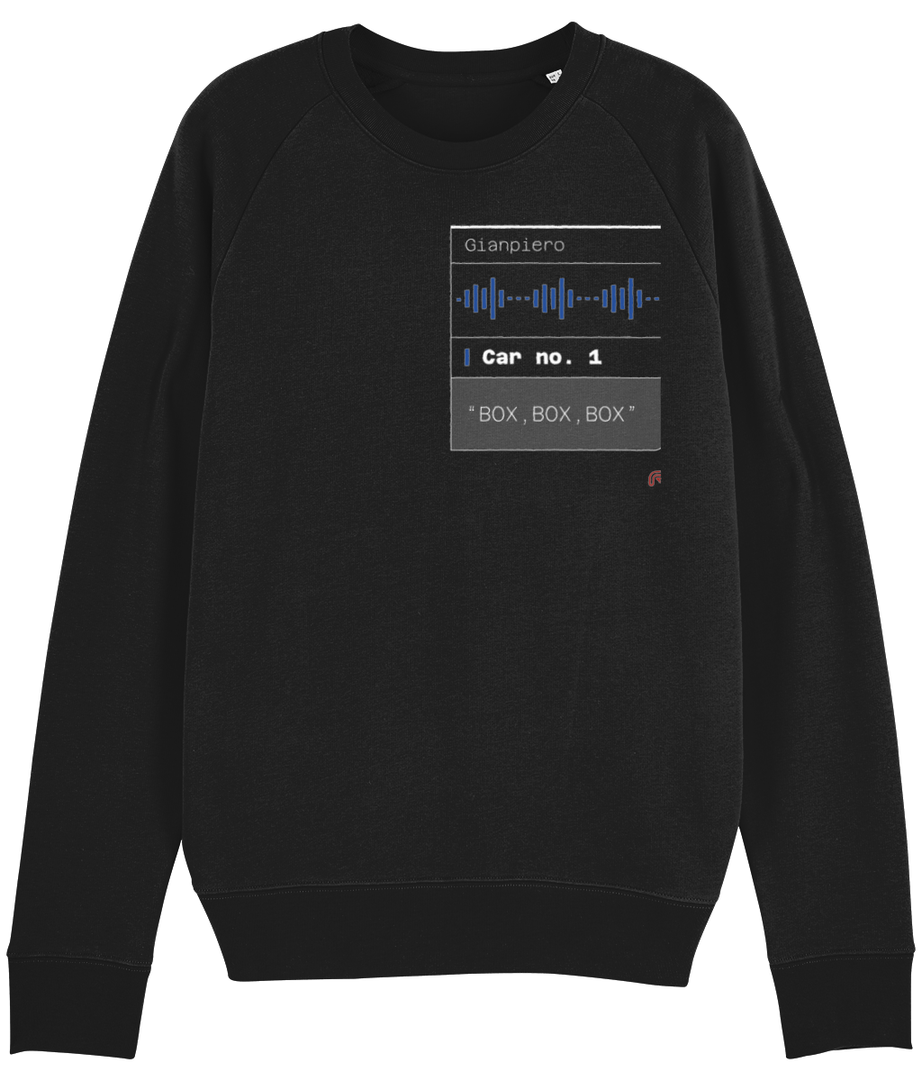 Sweater "Box box box" Div. kleuren