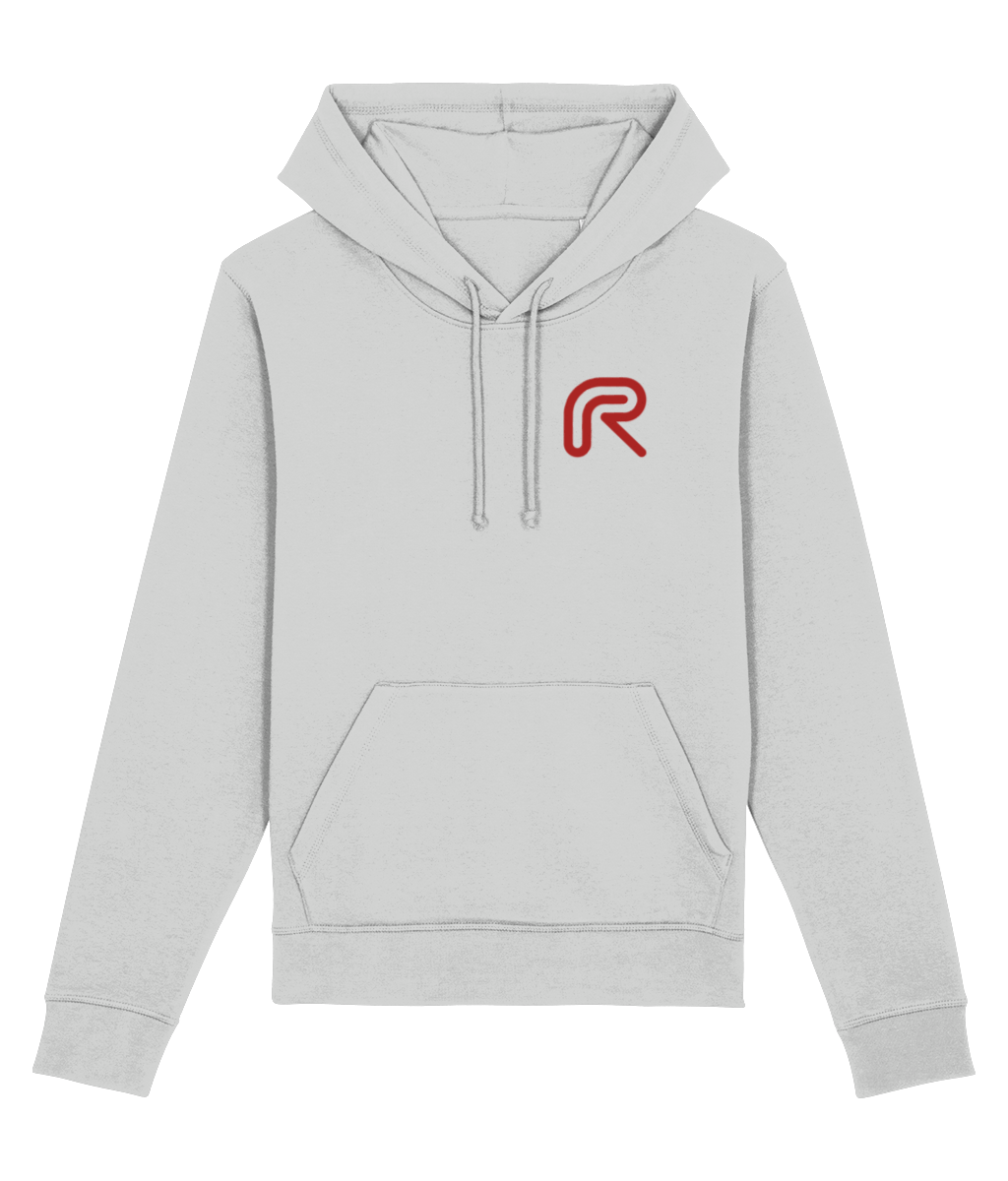Hoodie Logo & "To Finish First" - Back zwart - Div. kleuren