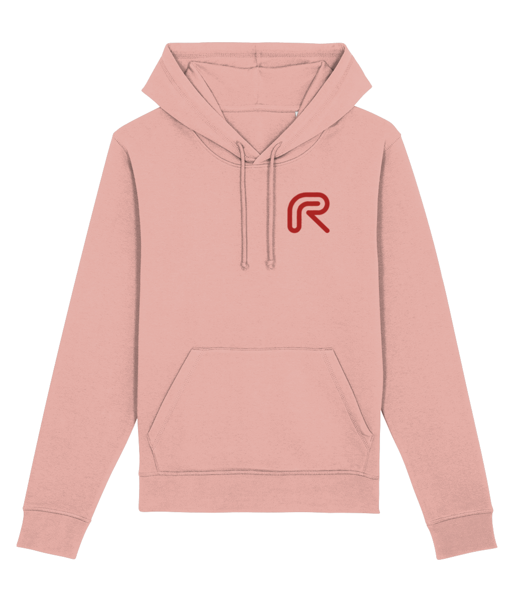 Hoodie Logo & "To Finish First" - Back zwart - Div. kleuren