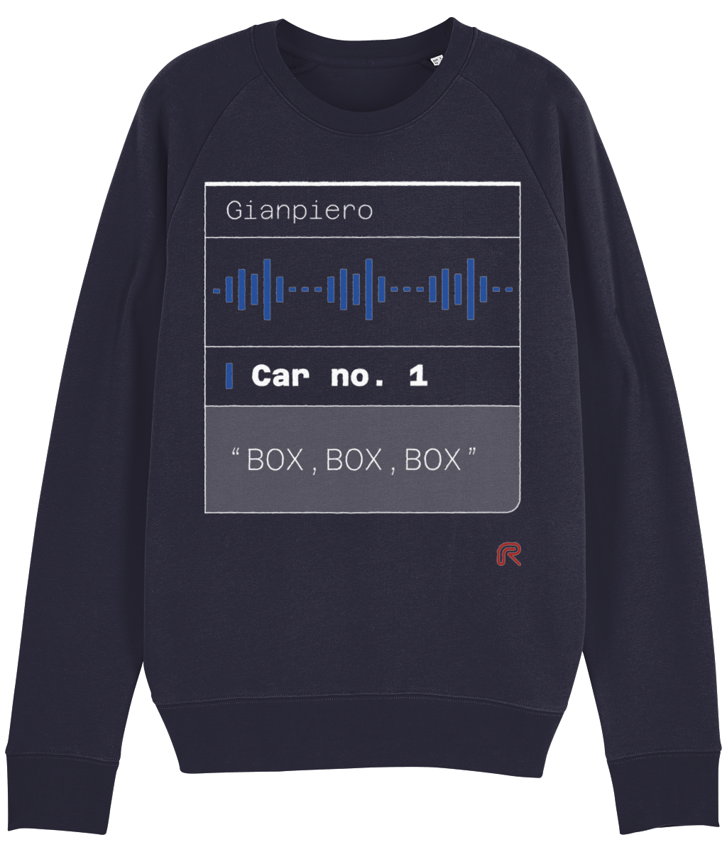 Sweater "Box box box" Div. kleuren