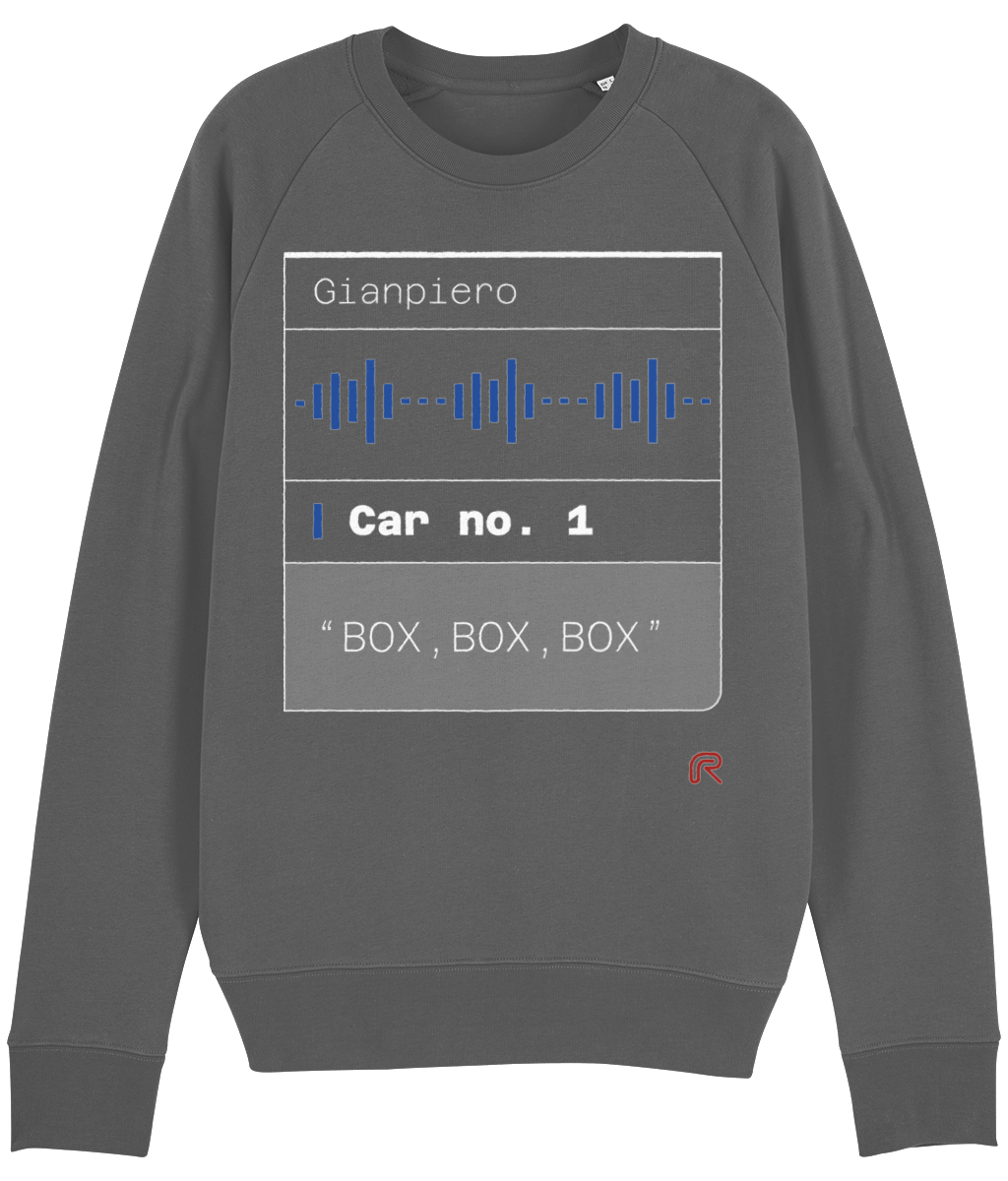 Sweater "Box box box" Div. kleuren