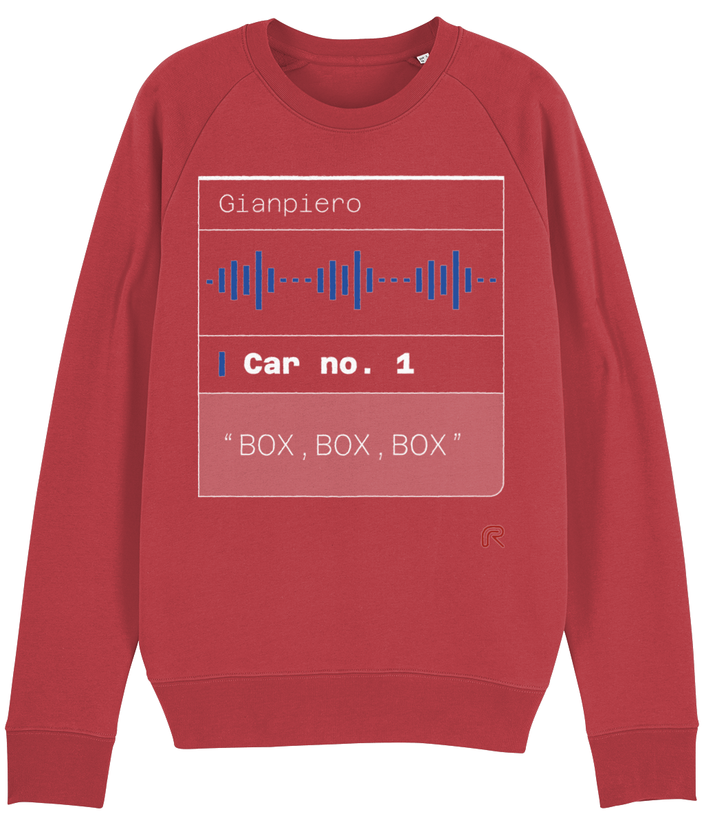 Sweater "Box box box" Div. kleuren