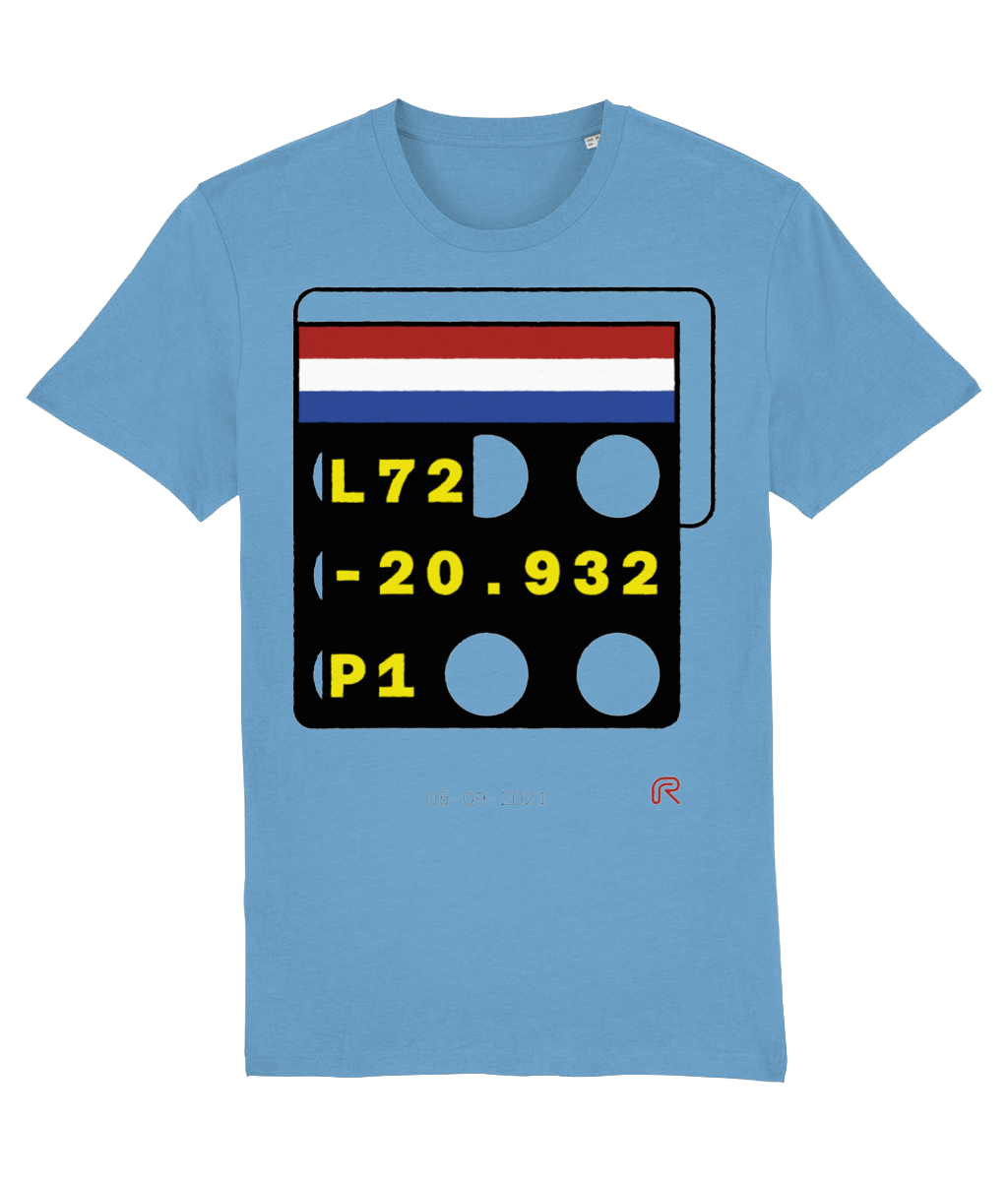 T-shirt "Overwinning Dutch GP" Groot