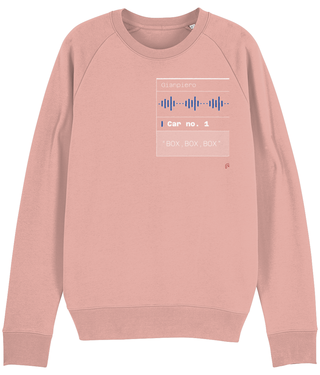Sweater "Box box box" Div. kleuren