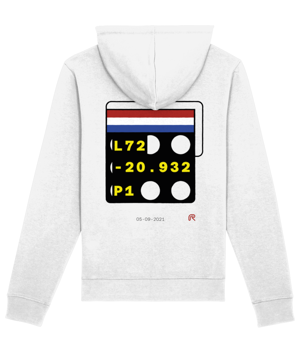Hoodie Logo & "Overwinning Dutch GP" Div. kleuren