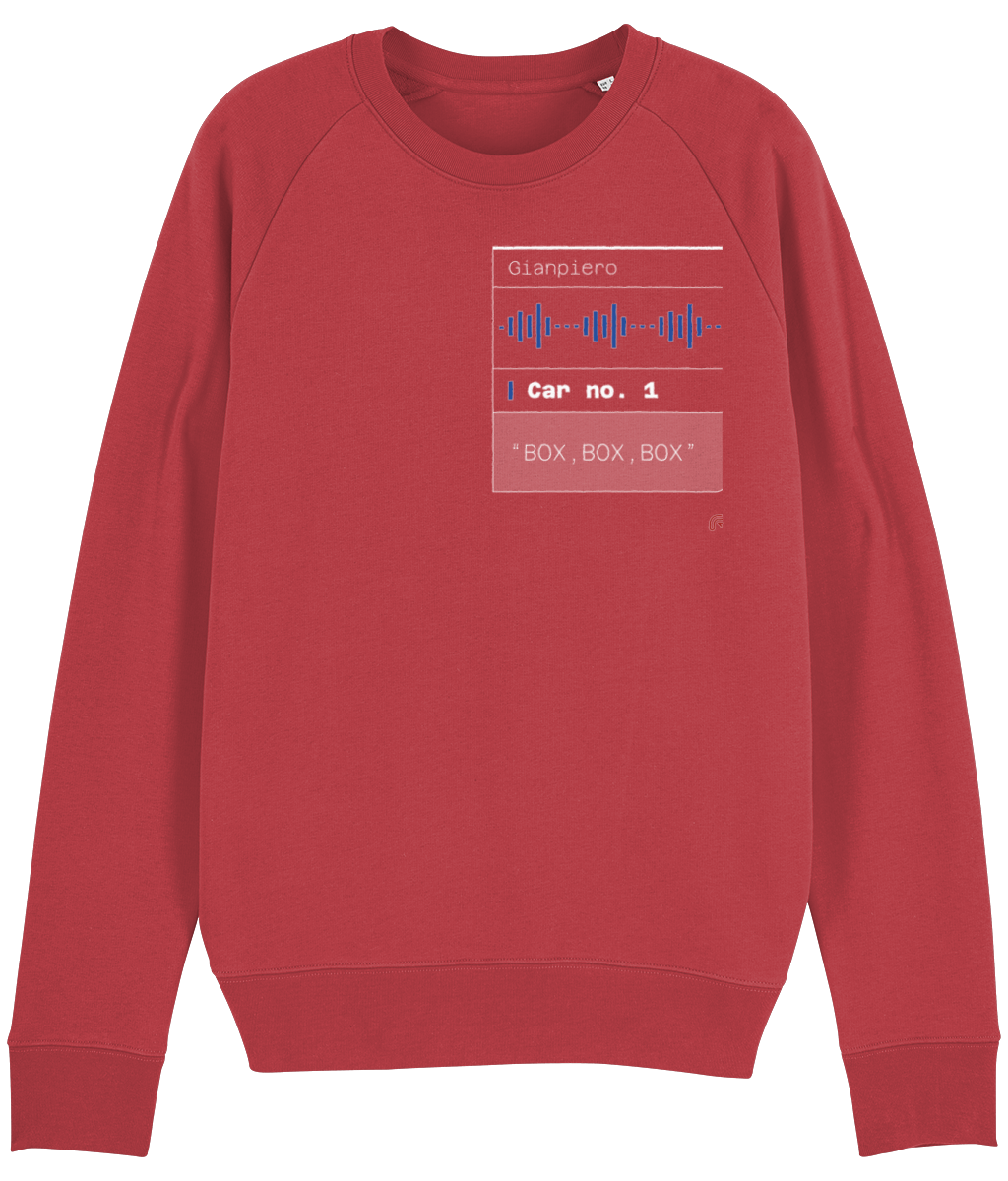 Sweater "Box box box" Div. kleuren