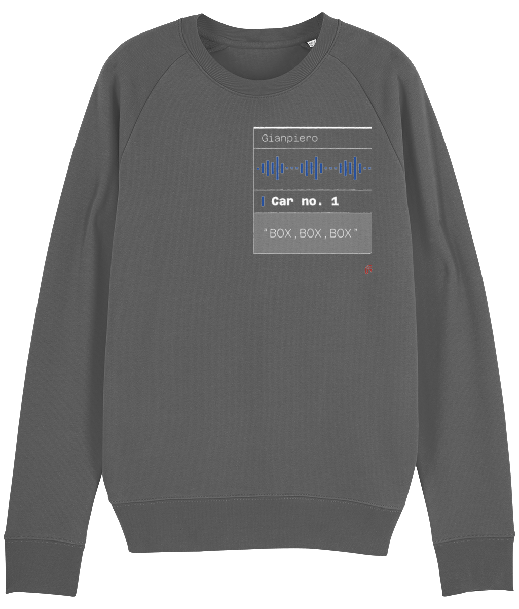 Sweater "Box box box" Div. kleuren