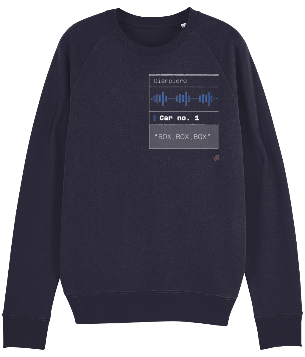 Sweater "Box box box" Div. kleuren