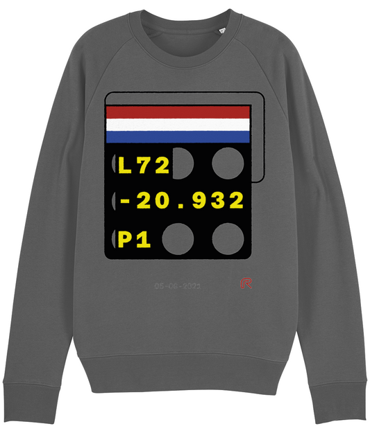 Sweater "Overwinning Dutch GP" Div. keuren