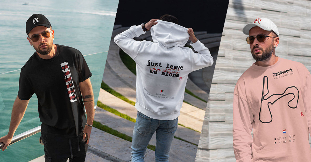 T-shirts, sweater en hoodies voor de echte racefan