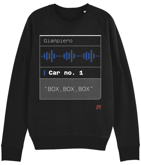 Sweater "Box box box" Div. kleuren