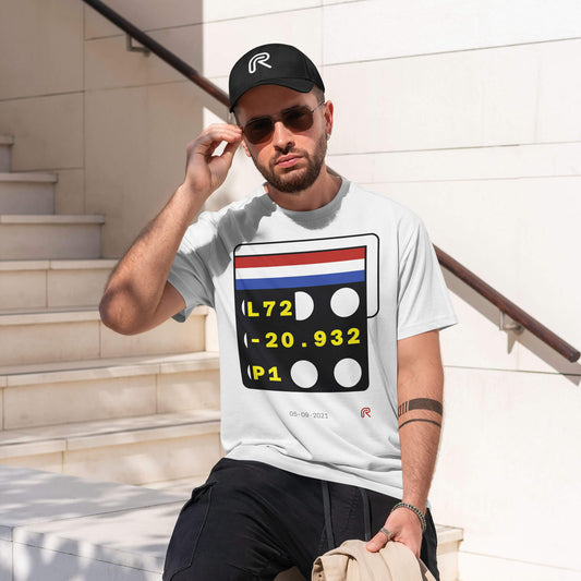 T-shirt "Overwinning Dutch GP" Groot