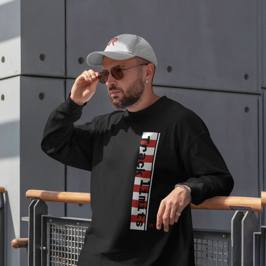 Sweater "Track limits" Div. kleuren