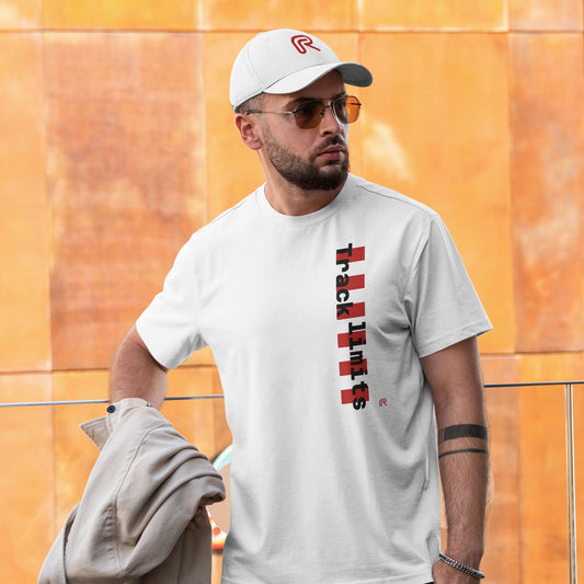 T-shirt "Track limits" Wit